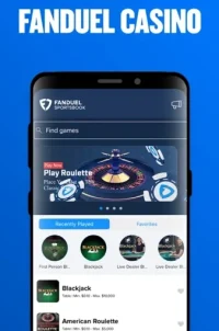 FanDuel Casino App on Android Mobile Phone